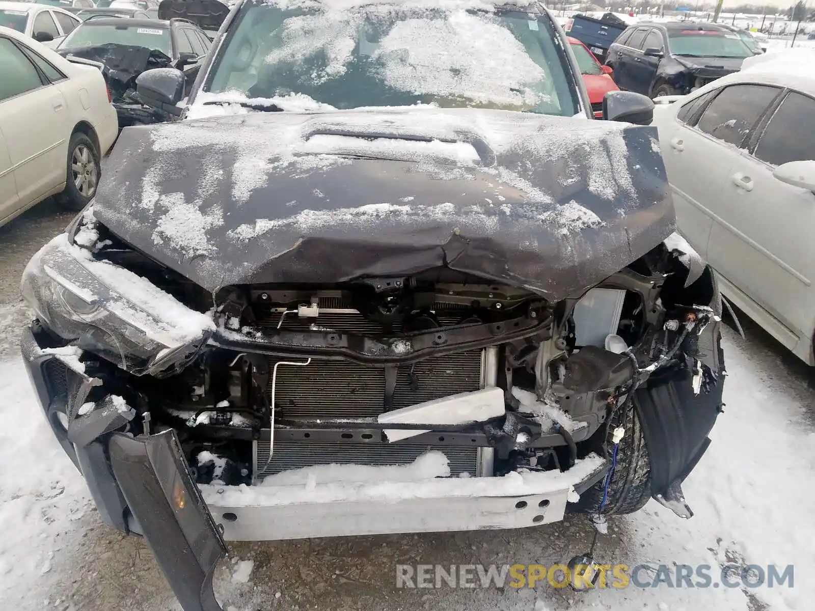 7 Photograph of a damaged car JTEBU5JR9K5636635 TOYOTA 4RUNNER 2019