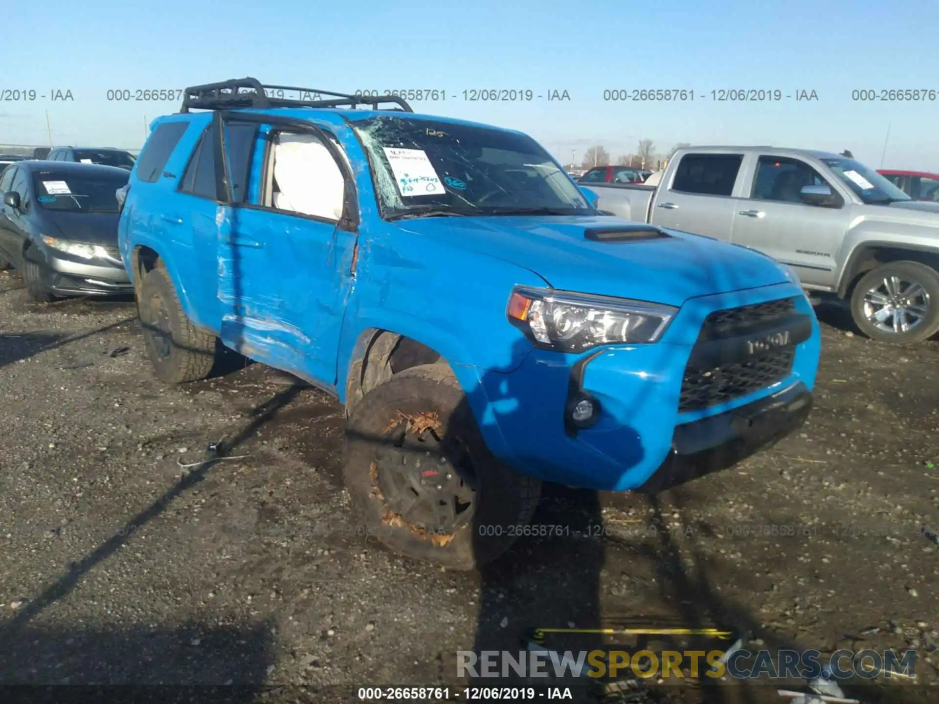 1 Photograph of a damaged car JTEBU5JR9K5638501 TOYOTA 4RUNNER 2019