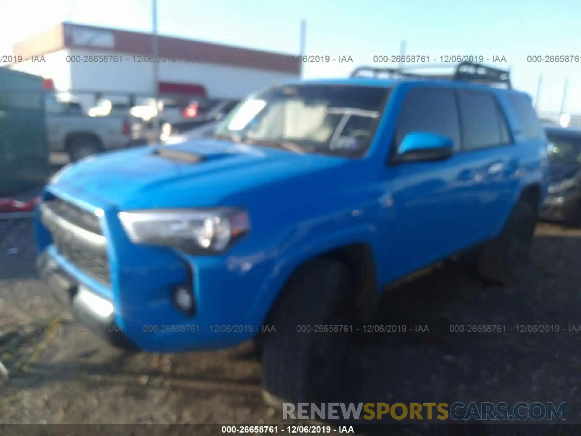 2 Фотография поврежденного автомобиля JTEBU5JR9K5638501 TOYOTA 4RUNNER 2019