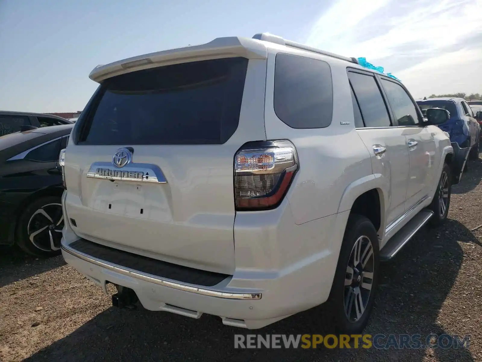 4 Фотография поврежденного автомобиля JTEBU5JR9K5640491 TOYOTA 4RUNNER 2019