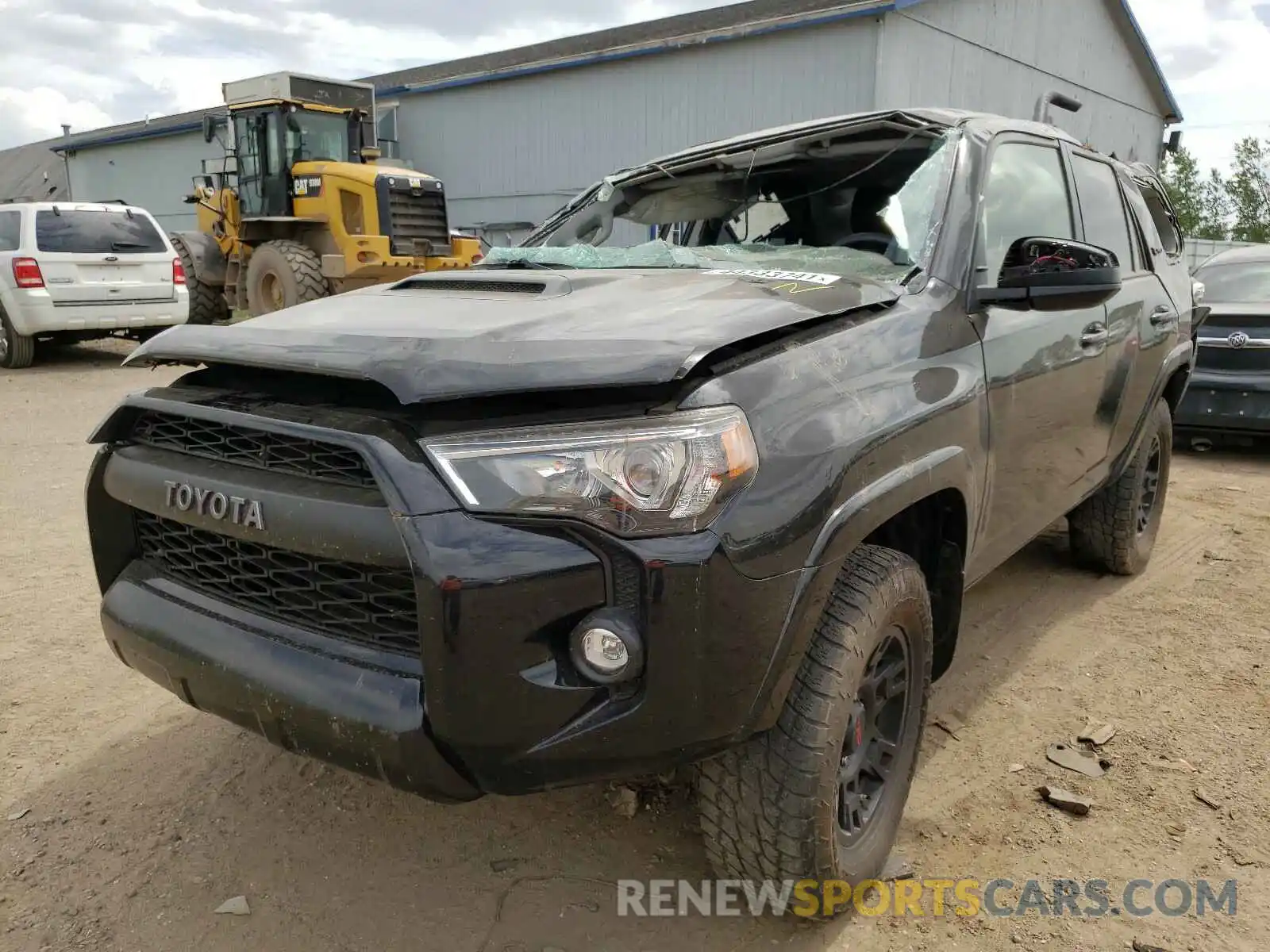 2 Photograph of a damaged car JTEBU5JR9K5642256 TOYOTA 4RUNNER 2019