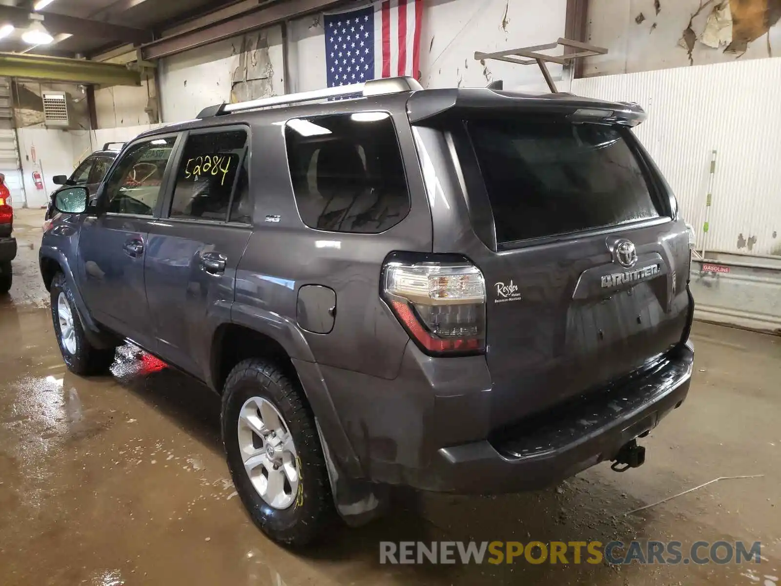 3 Photograph of a damaged car JTEBU5JR9K5643066 TOYOTA 4RUNNER 2019