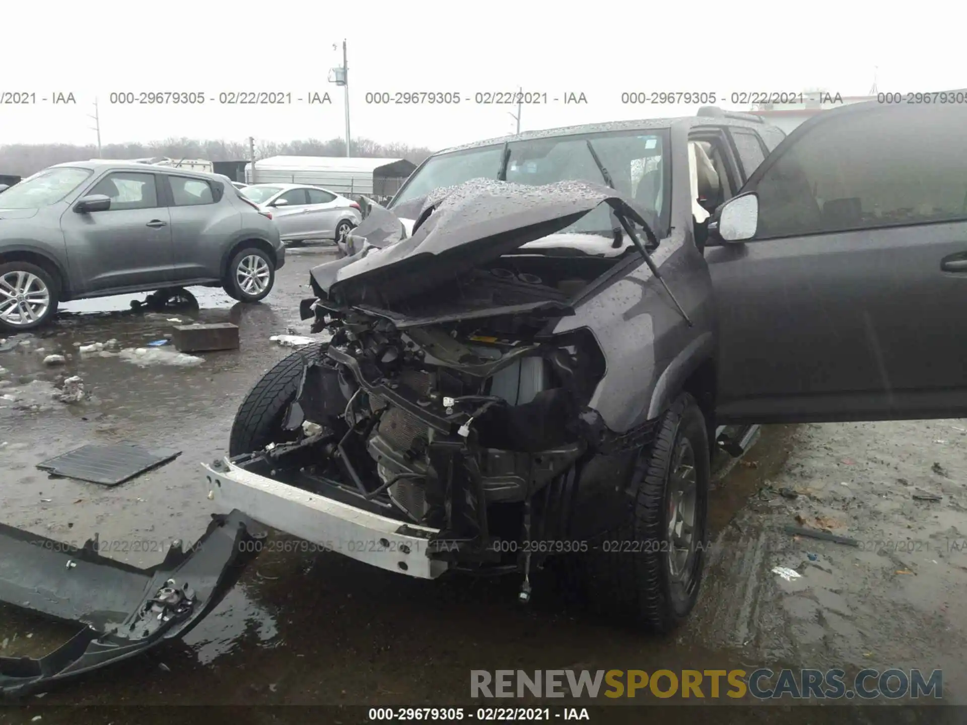 6 Фотография поврежденного автомобиля JTEBU5JR9K5643388 TOYOTA 4RUNNER 2019