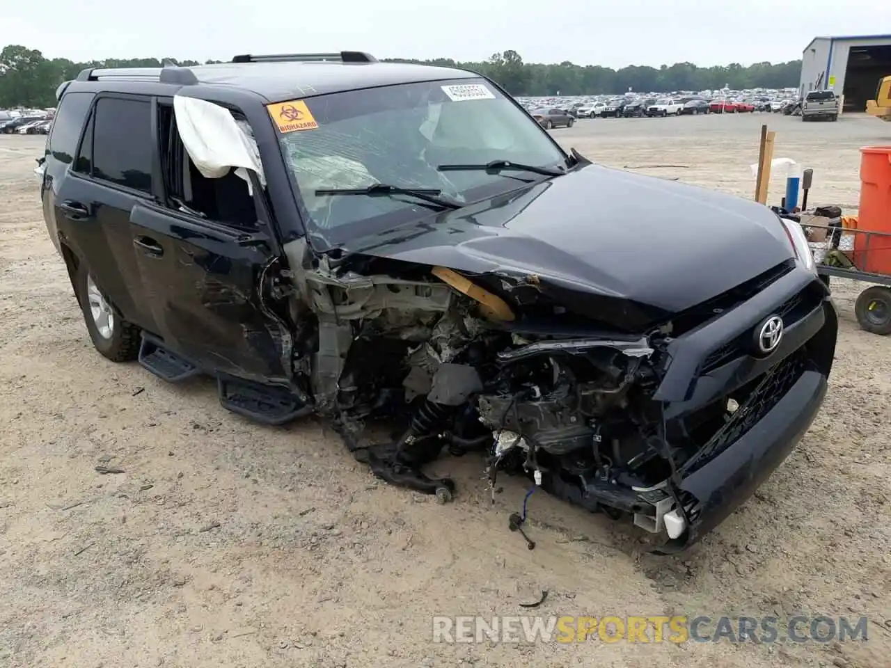 1 Photograph of a damaged car JTEBU5JR9K5643584 TOYOTA 4RUNNER 2019