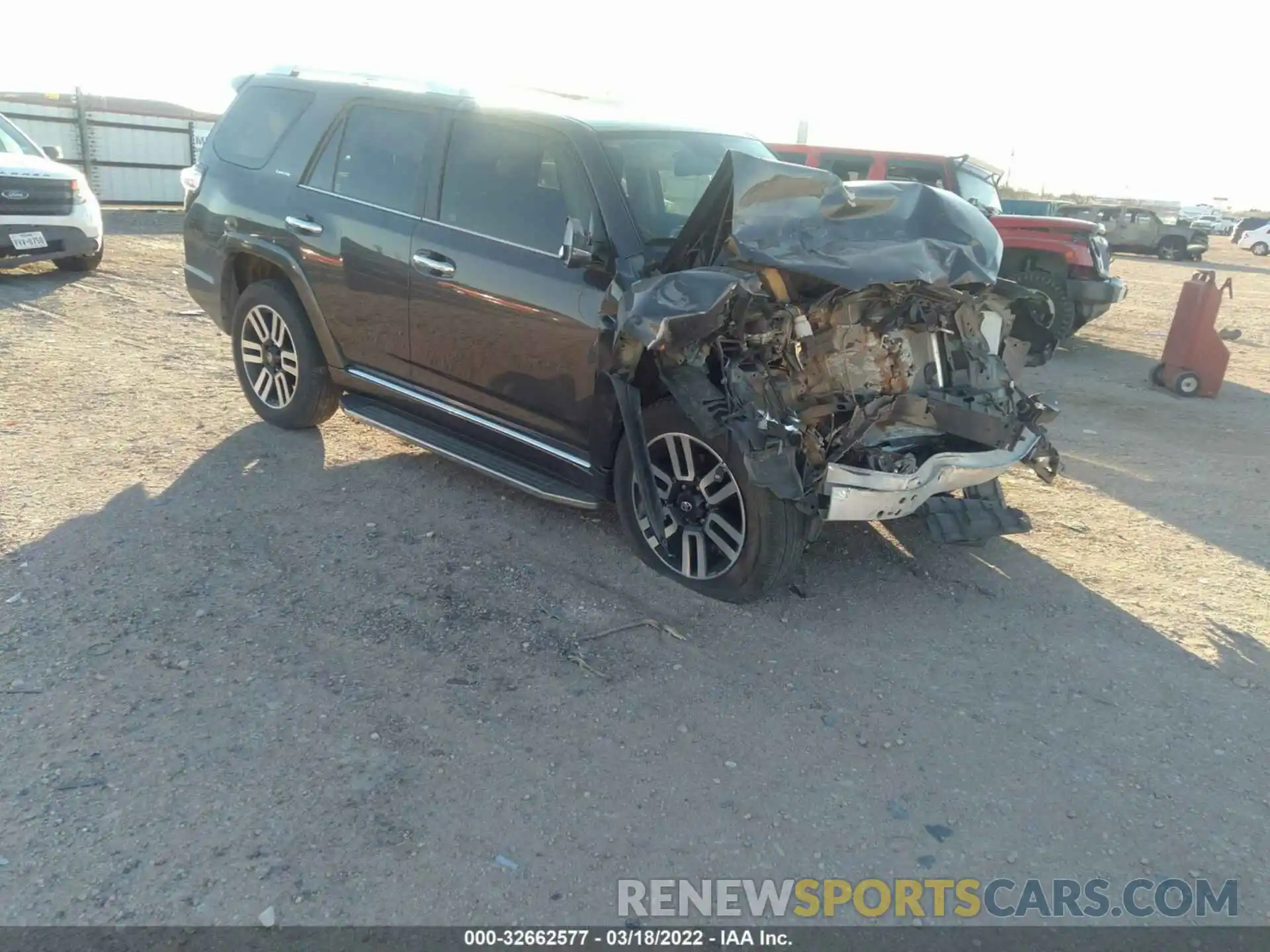 1 Photograph of a damaged car JTEBU5JR9K5643696 TOYOTA 4RUNNER 2019