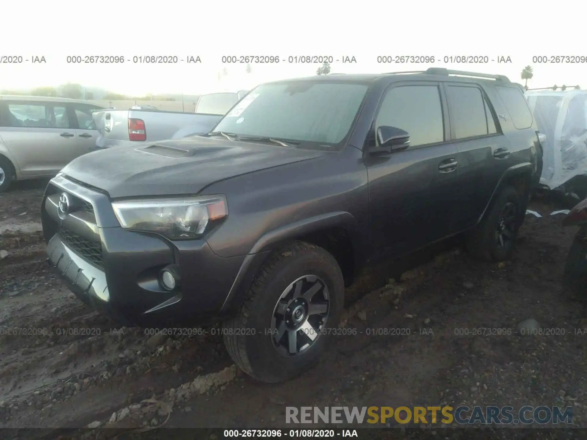 2 Photograph of a damaged car JTEBU5JR9K5644914 TOYOTA 4RUNNER 2019