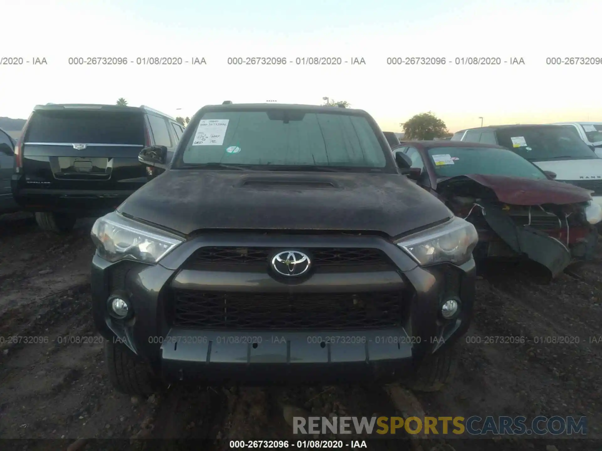 6 Фотография поврежденного автомобиля JTEBU5JR9K5644914 TOYOTA 4RUNNER 2019