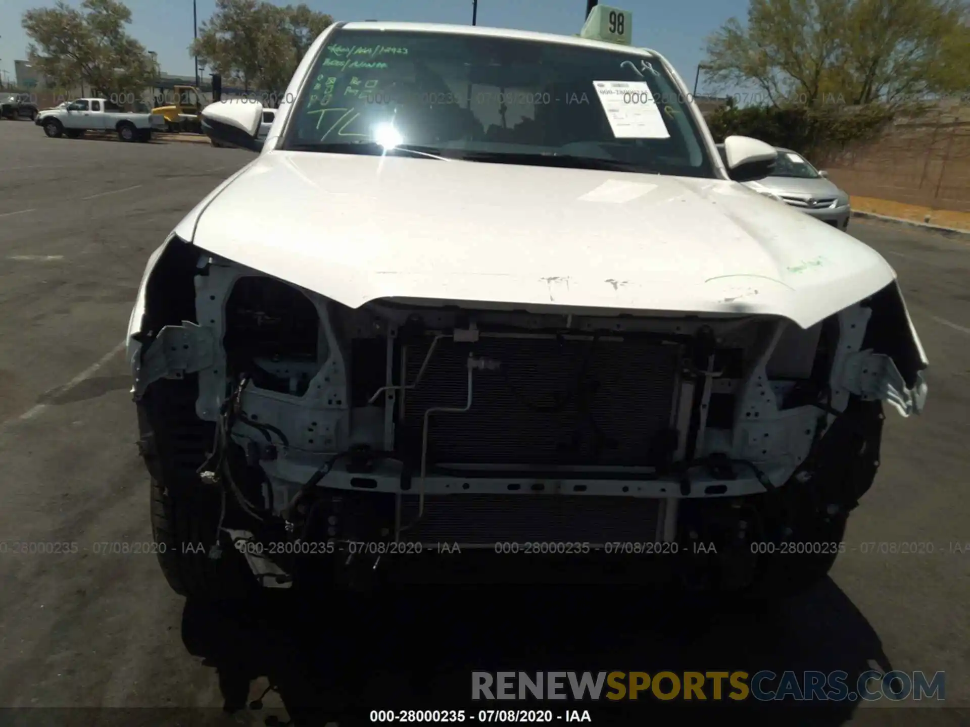 6 Photograph of a damaged car JTEBU5JR9K5645741 TOYOTA 4RUNNER 2019