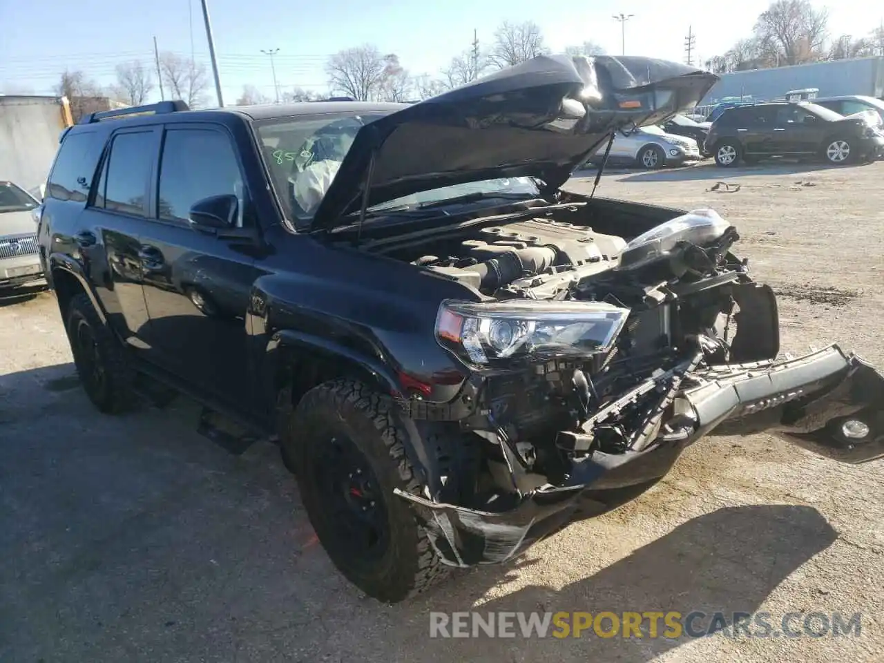 1 Photograph of a damaged car JTEBU5JR9K5645951 TOYOTA 4RUNNER 2019