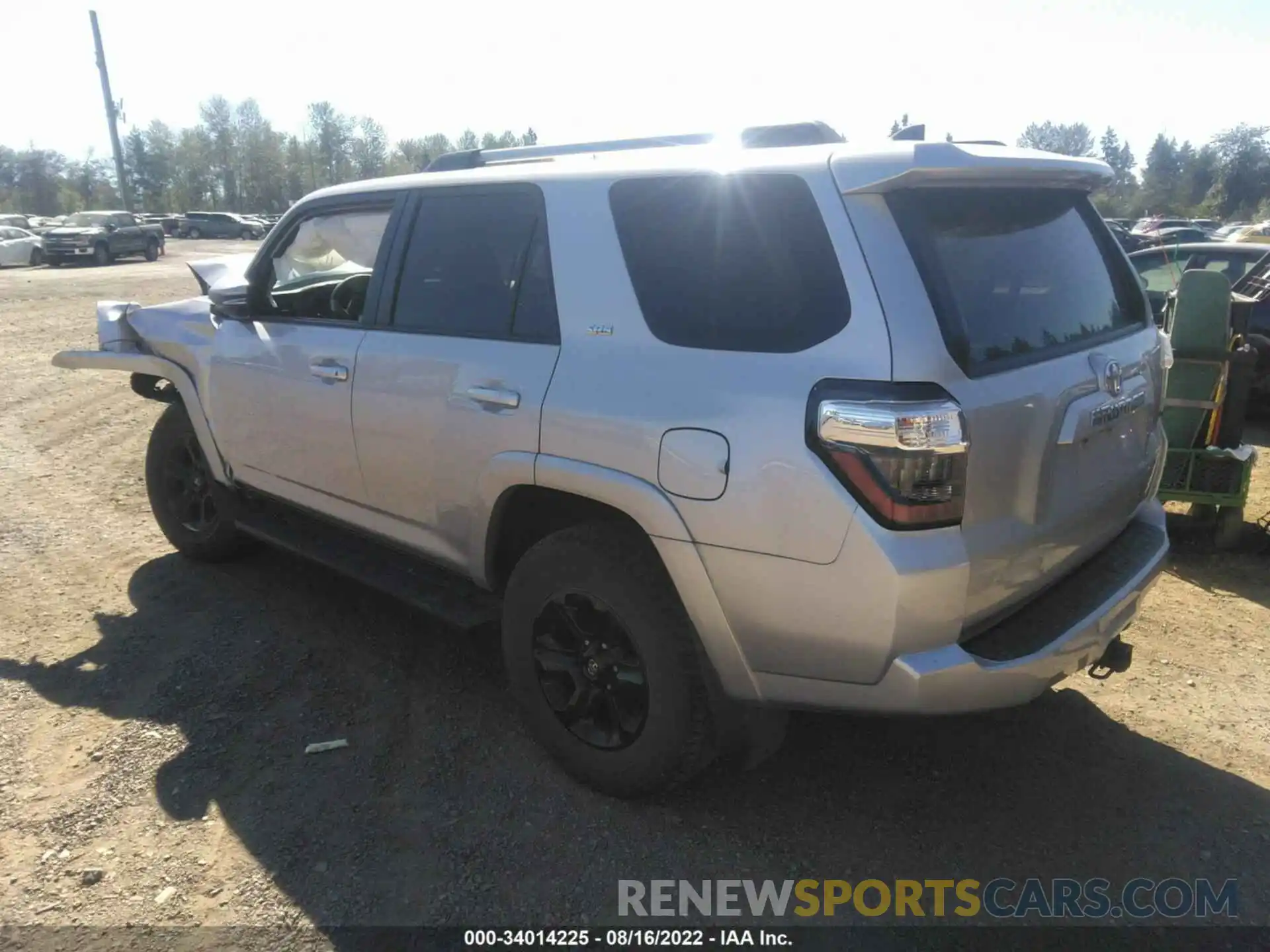 3 Photograph of a damaged car JTEBU5JR9K5650597 TOYOTA 4RUNNER 2019