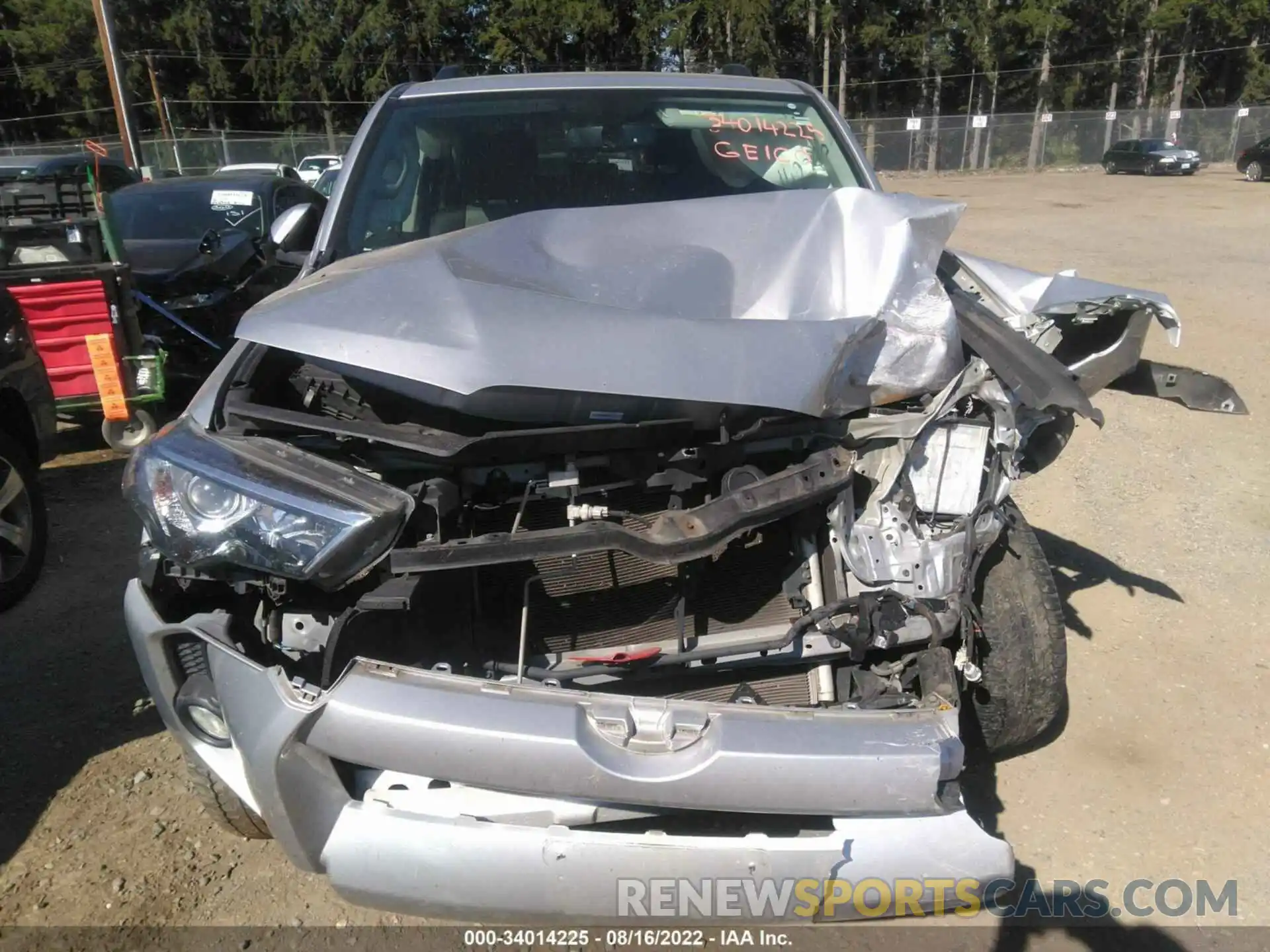 6 Photograph of a damaged car JTEBU5JR9K5650597 TOYOTA 4RUNNER 2019