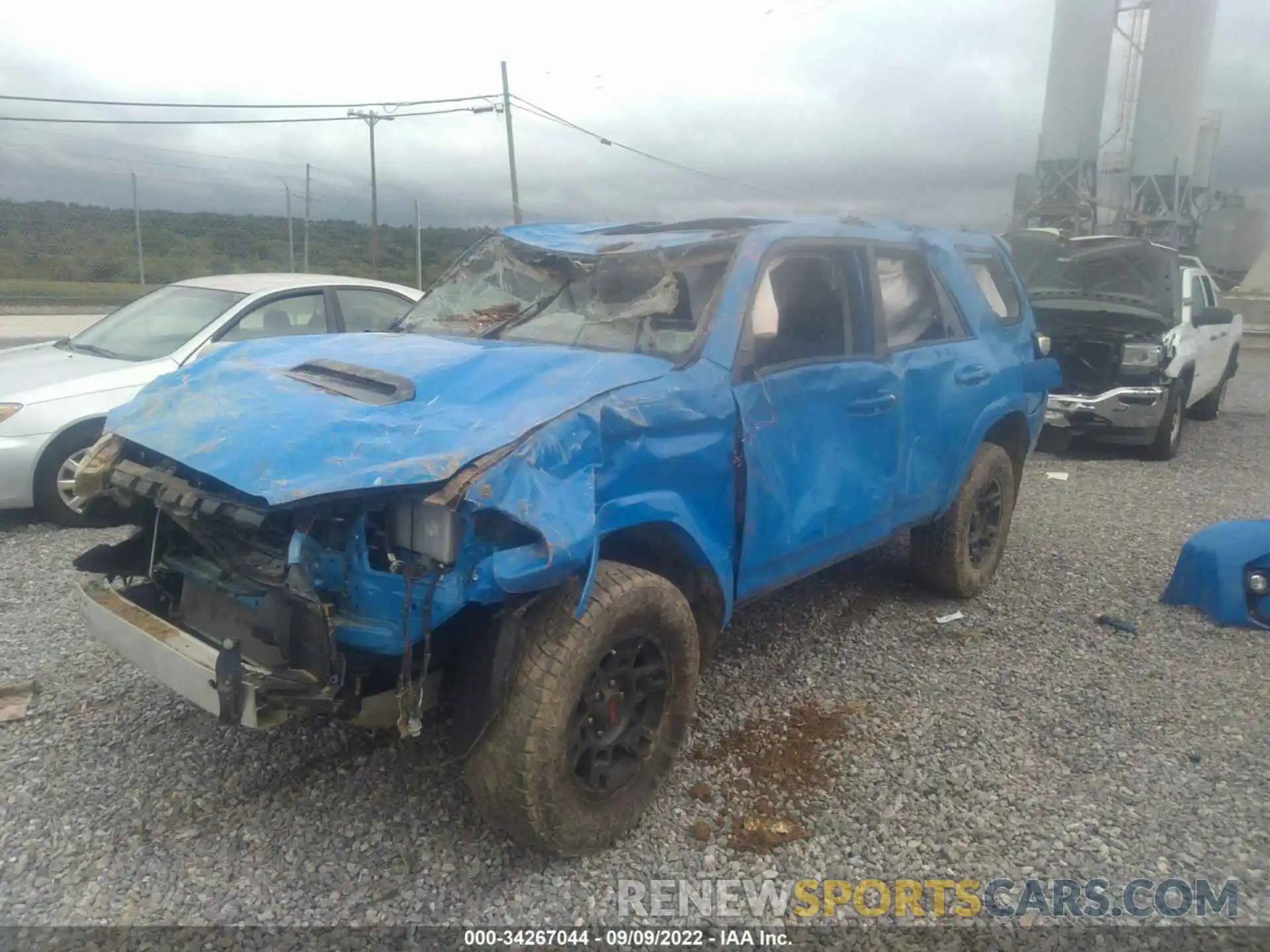 6 Photograph of a damaged car JTEBU5JR9K5650910 TOYOTA 4RUNNER 2019