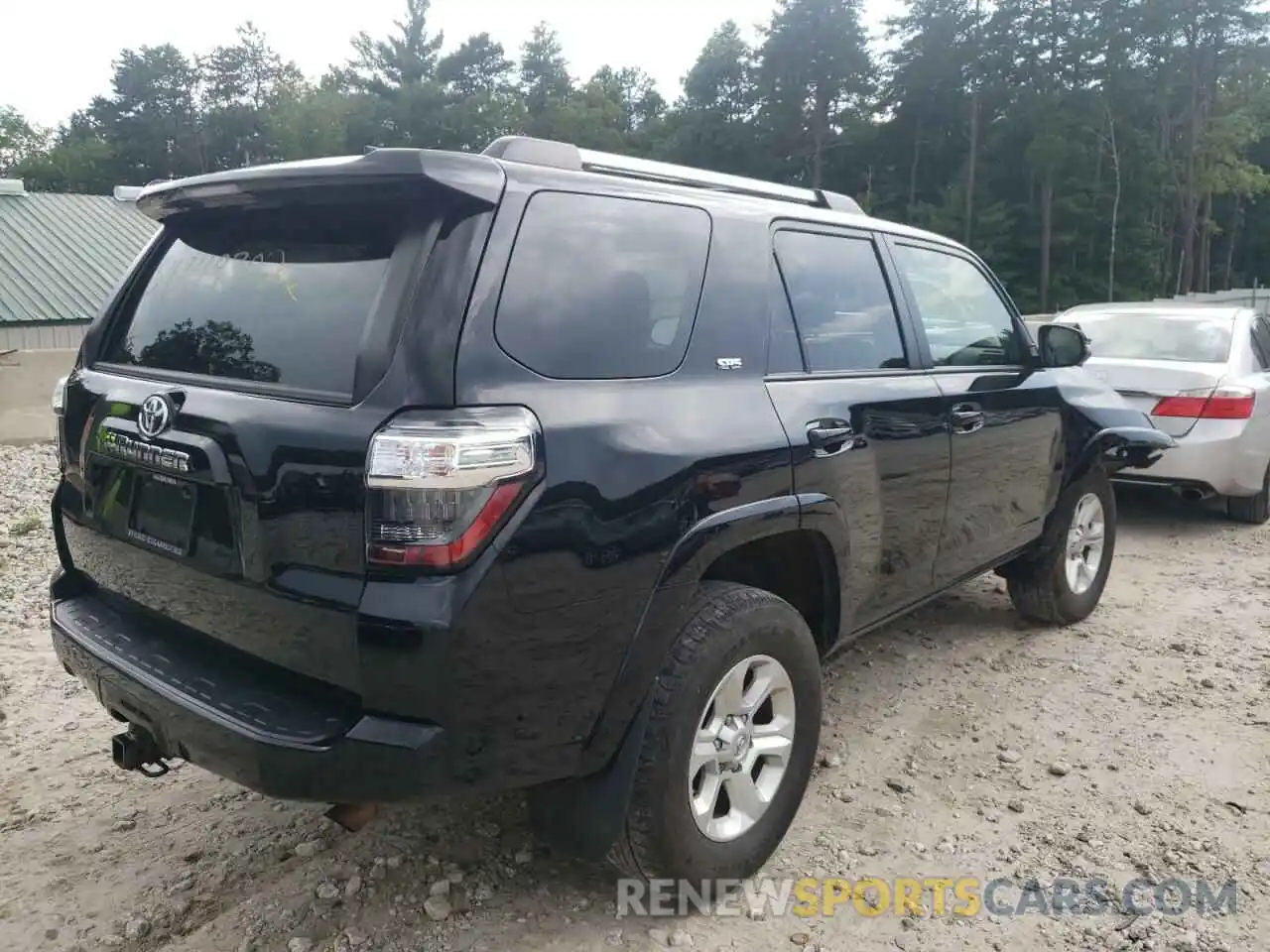 4 Photograph of a damaged car JTEBU5JR9K5654679 TOYOTA 4RUNNER 2019