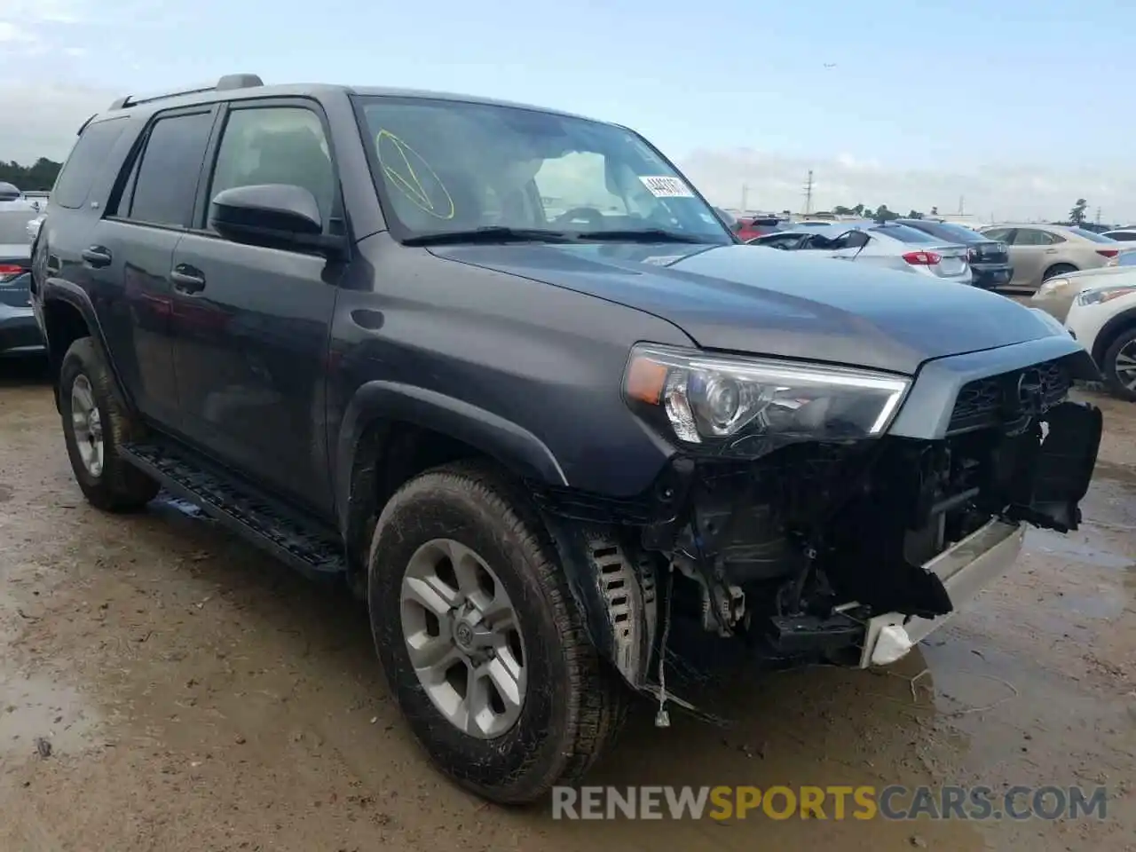 1 Photograph of a damaged car JTEBU5JR9K5657484 TOYOTA 4RUNNER 2019