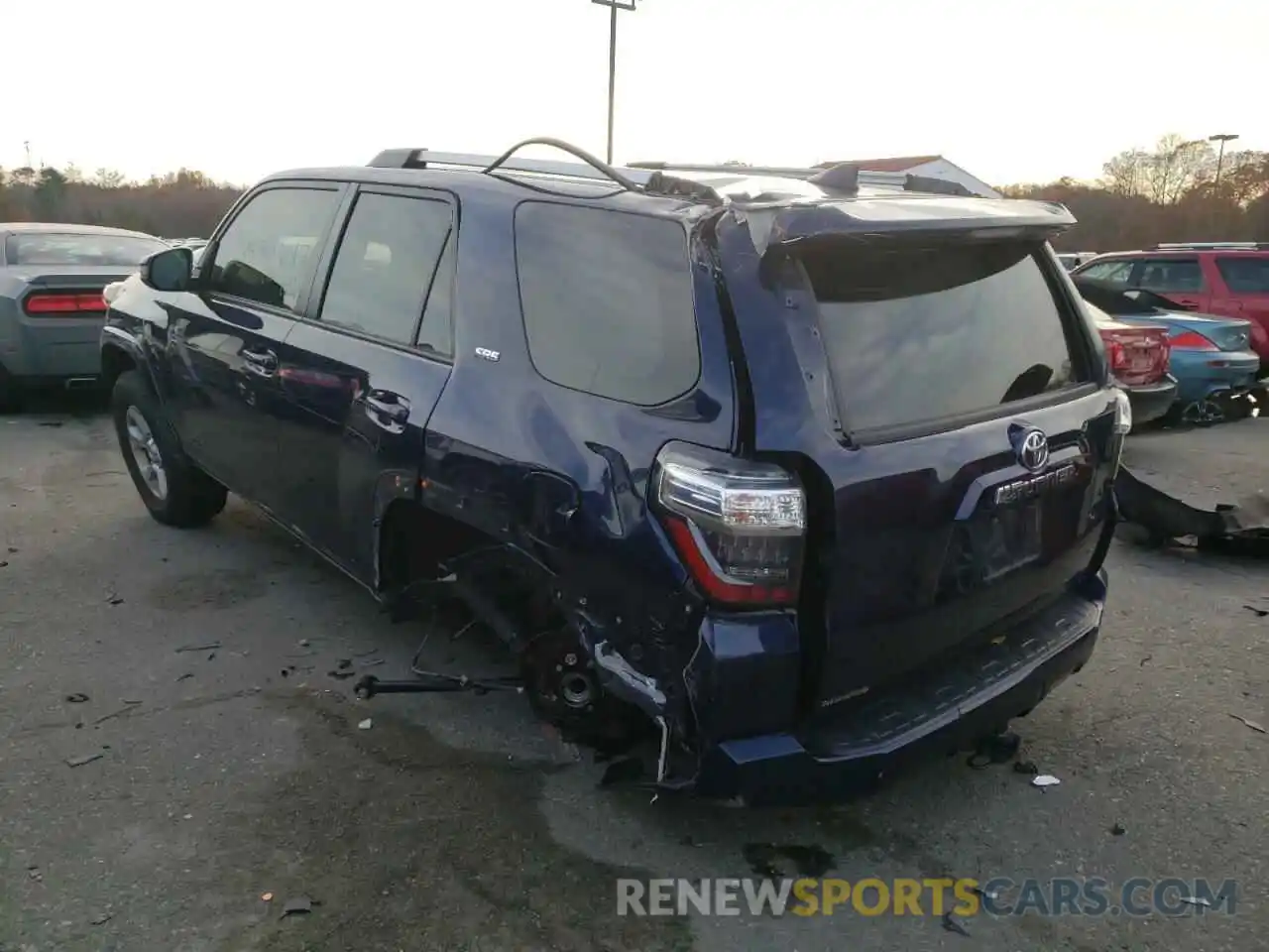 3 Photograph of a damaged car JTEBU5JR9K5658411 TOYOTA 4RUNNER 2019