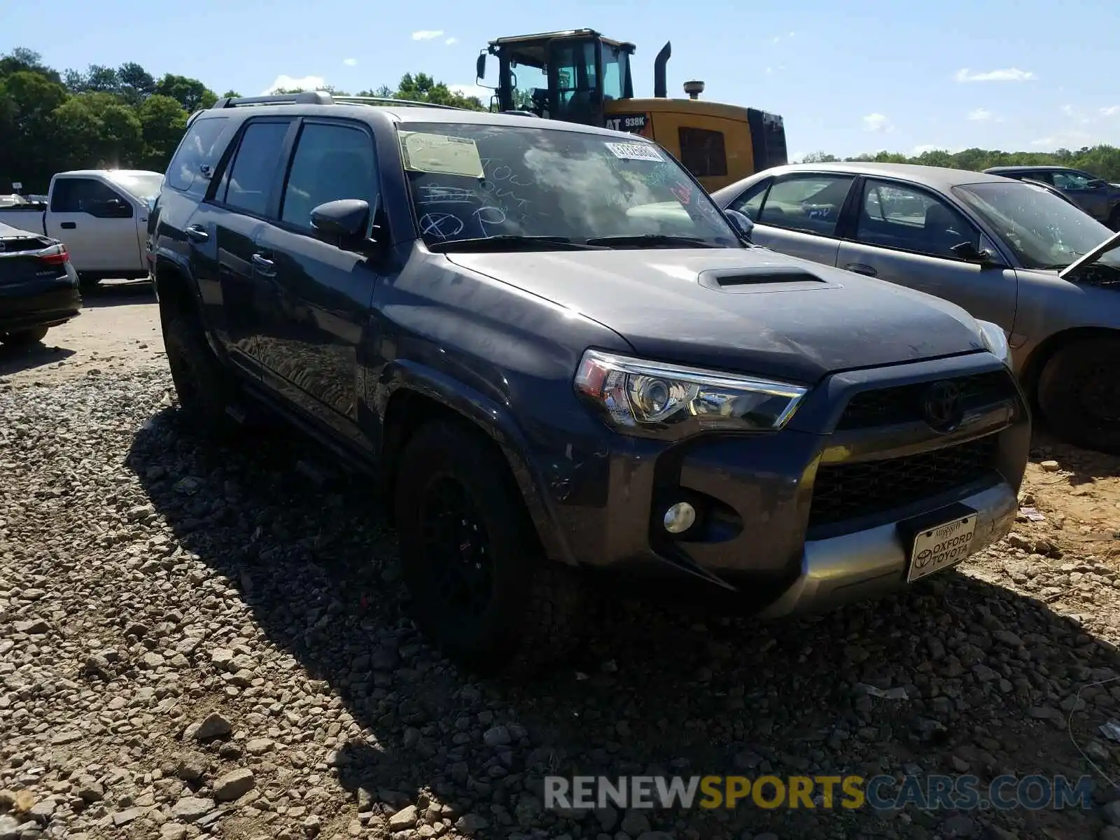 1 Photograph of a damaged car JTEBU5JR9K5662622 TOYOTA 4RUNNER 2019