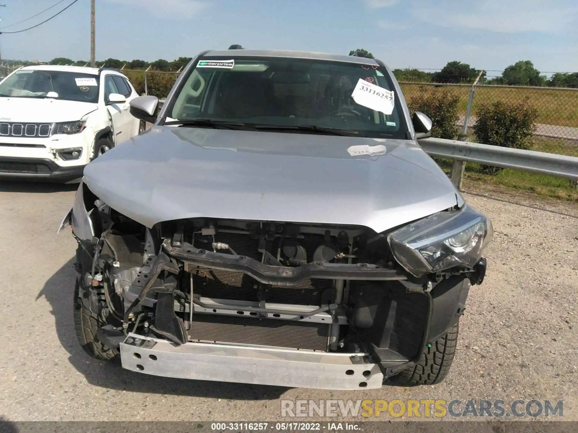 6 Photograph of a damaged car JTEBU5JR9K5663284 TOYOTA 4RUNNER 2019