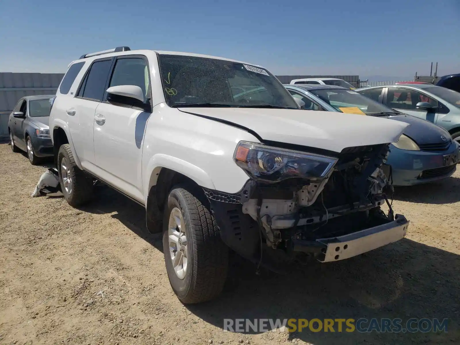 1 Photograph of a damaged car JTEBU5JR9K5664516 TOYOTA 4RUNNER 2019