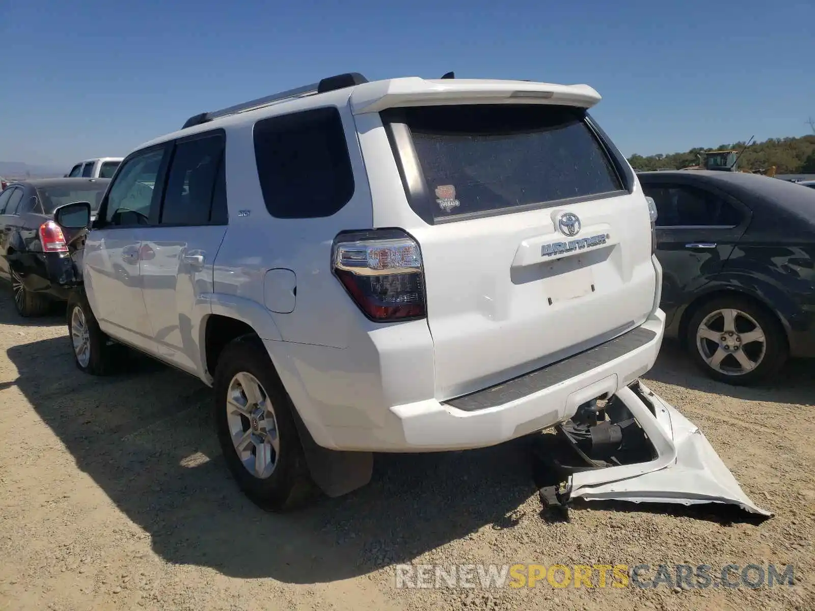 3 Photograph of a damaged car JTEBU5JR9K5664516 TOYOTA 4RUNNER 2019