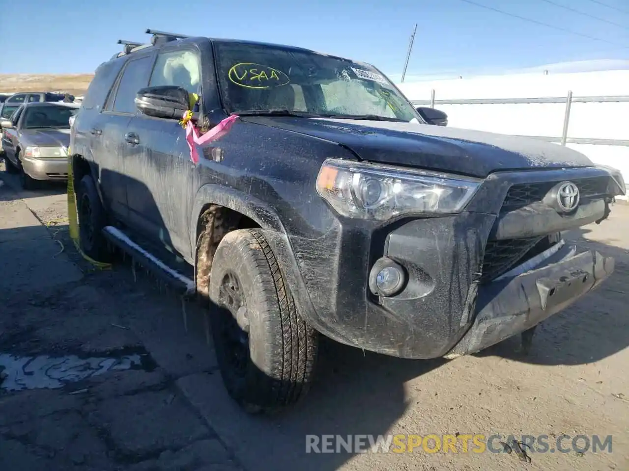 1 Photograph of a damaged car JTEBU5JR9K5664998 TOYOTA 4RUNNER 2019