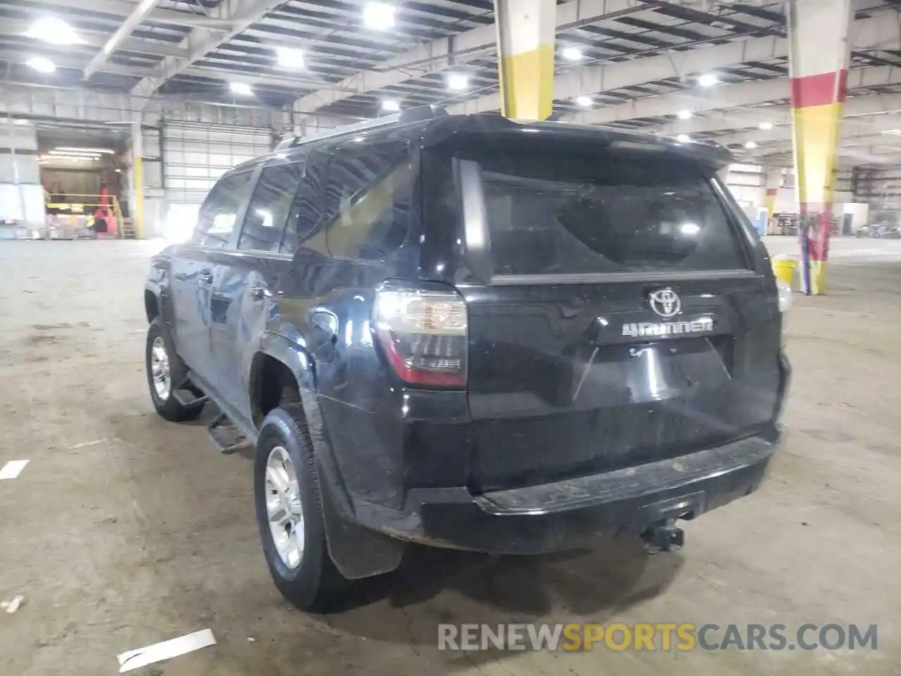 3 Photograph of a damaged car JTEBU5JR9K5666394 TOYOTA 4RUNNER 2019