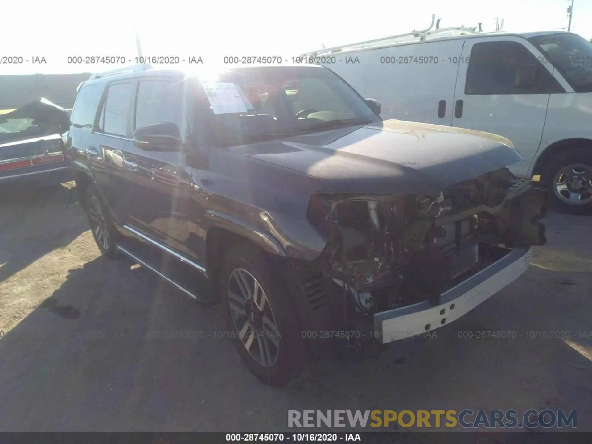 1 Photograph of a damaged car JTEBU5JR9K5667173 TOYOTA 4RUNNER 2019