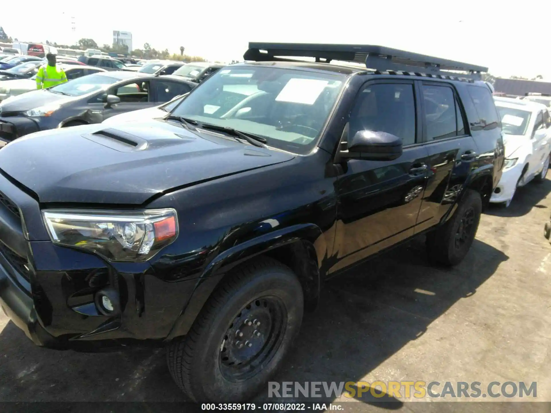 2 Photograph of a damaged car JTEBU5JR9K5668372 TOYOTA 4RUNNER 2019