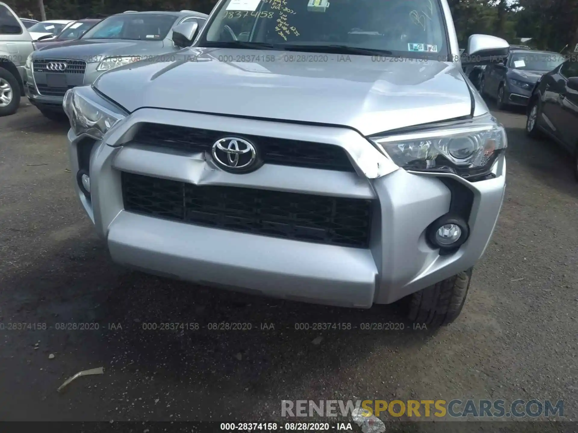 6 Photograph of a damaged car JTEBU5JR9K5672180 TOYOTA 4RUNNER 2019