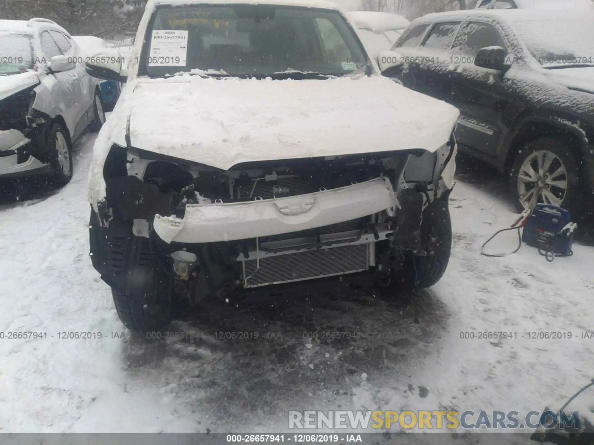 6 Photograph of a damaged car JTEBU5JR9K5672986 TOYOTA 4RUNNER 2019