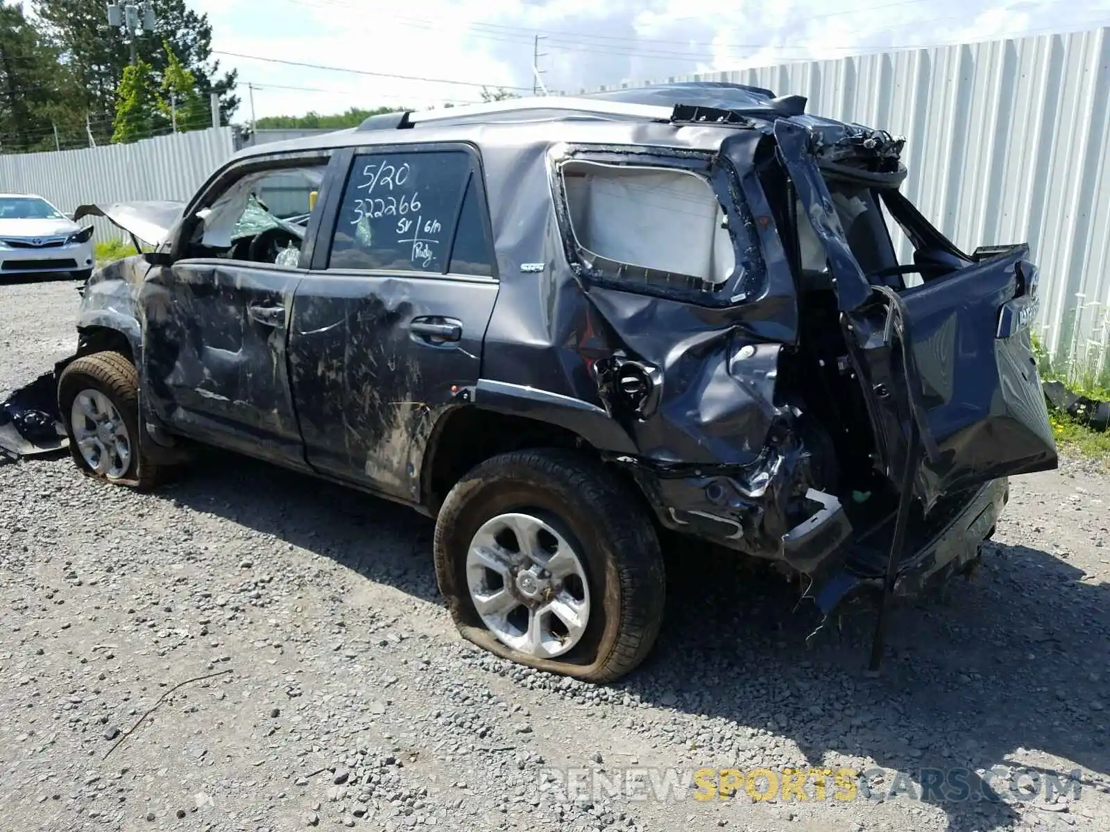 3 Photograph of a damaged car JTEBU5JR9K5673104 TOYOTA 4RUNNER 2019