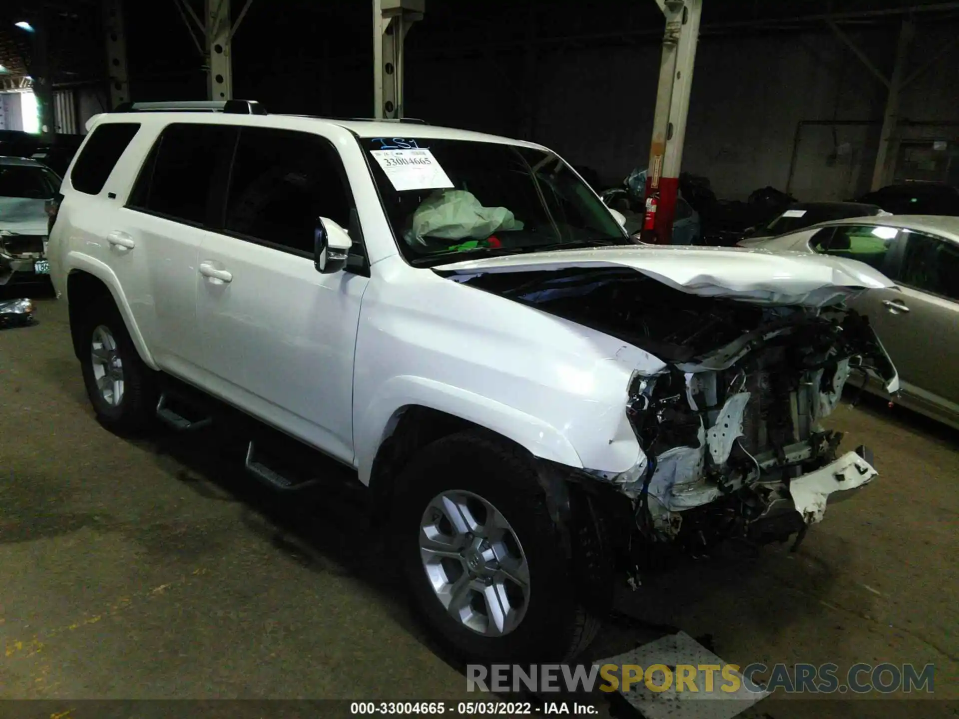 1 Фотография поврежденного автомобиля JTEBU5JR9K5673300 TOYOTA 4RUNNER 2019