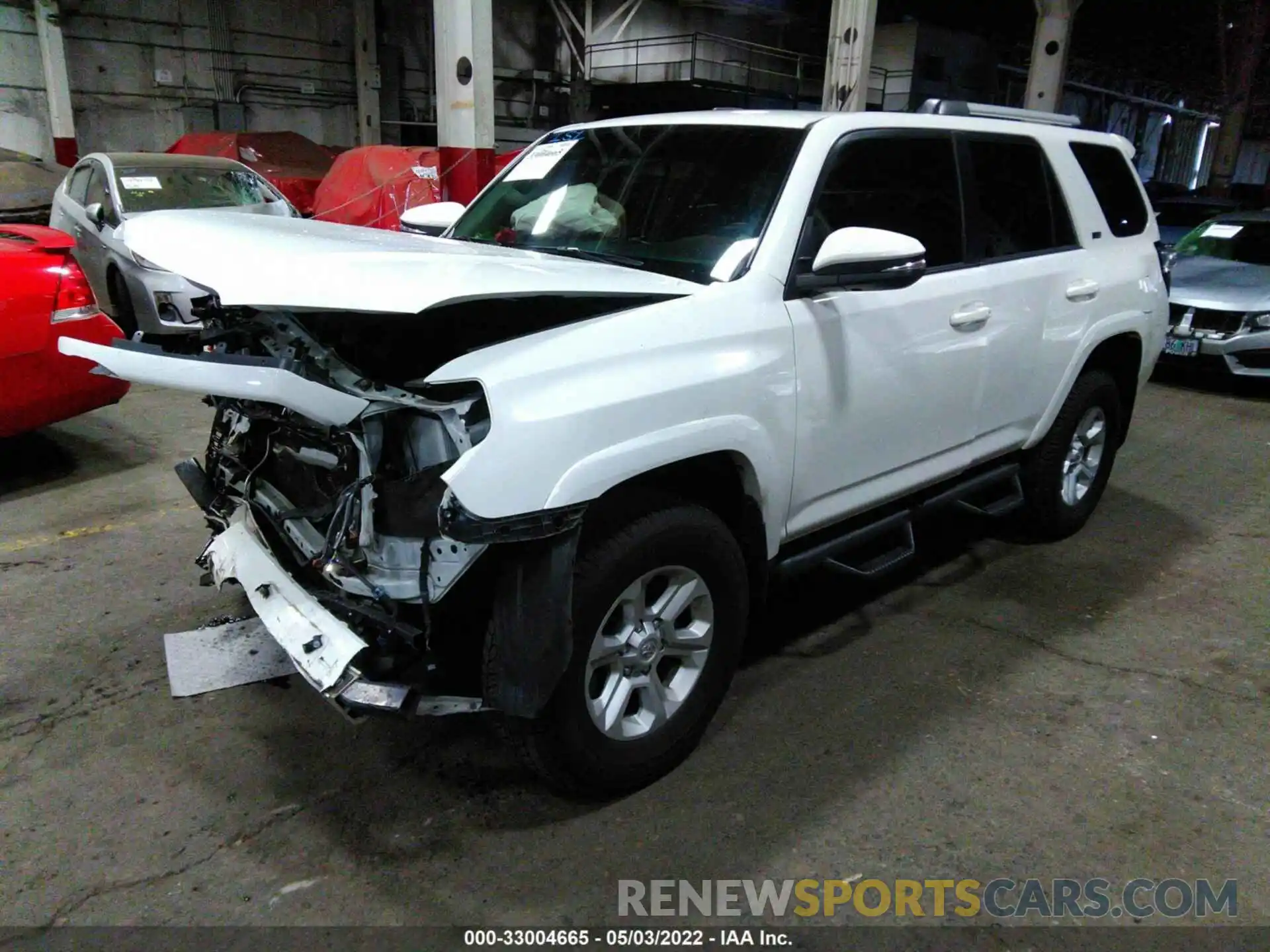 2 Фотография поврежденного автомобиля JTEBU5JR9K5673300 TOYOTA 4RUNNER 2019