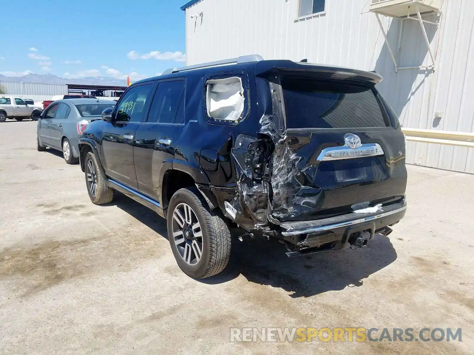 3 Photograph of a damaged car JTEBU5JR9K5674656 TOYOTA 4RUNNER 2019