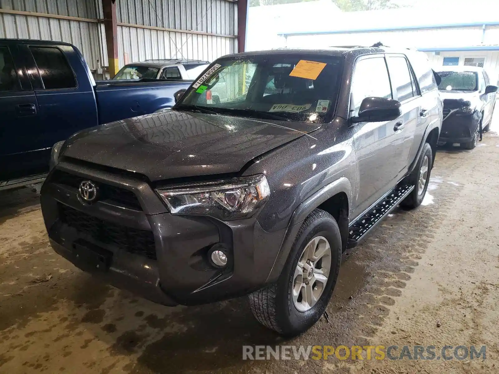 2 Photograph of a damaged car JTEBU5JR9K5674690 TOYOTA 4RUNNER 2019