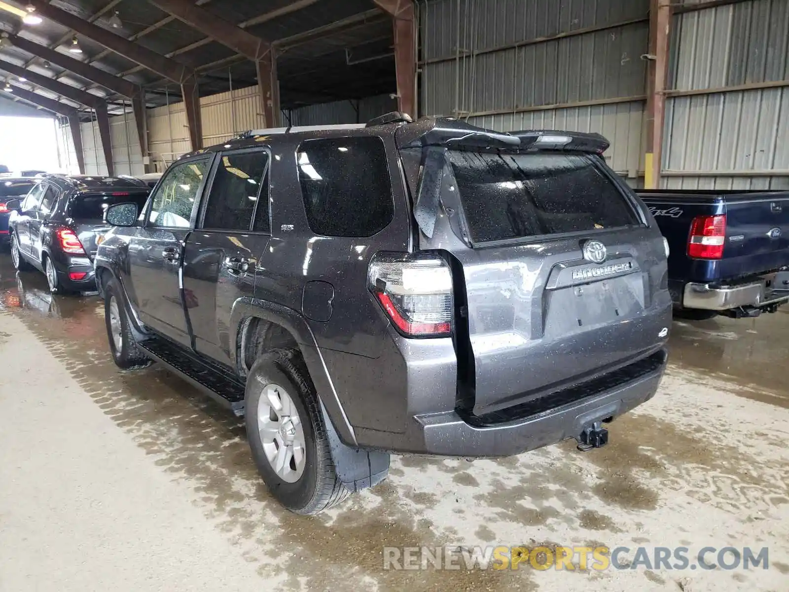 3 Фотография поврежденного автомобиля JTEBU5JR9K5674690 TOYOTA 4RUNNER 2019