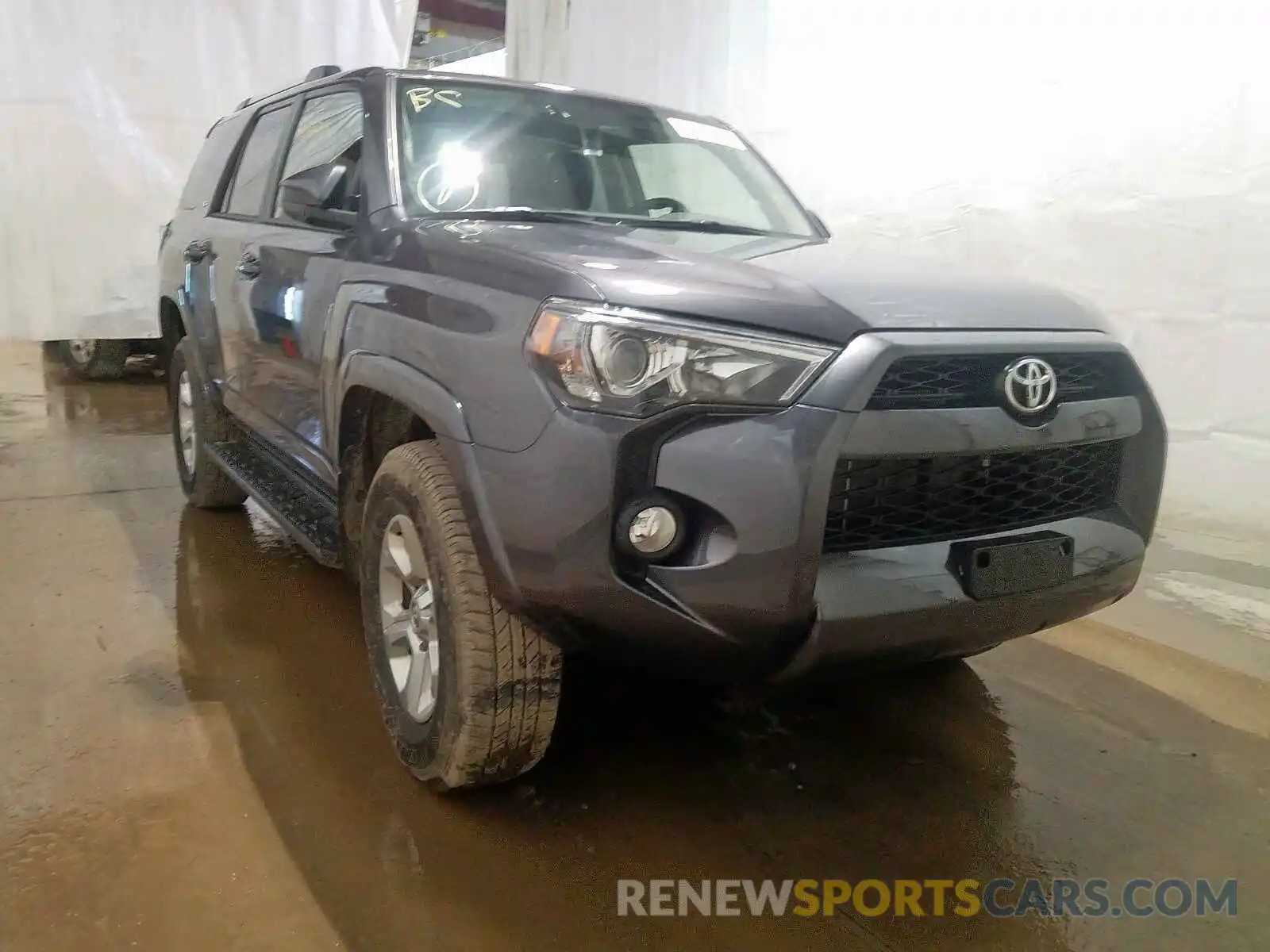 1 Photograph of a damaged car JTEBU5JR9K5675273 TOYOTA 4RUNNER 2019