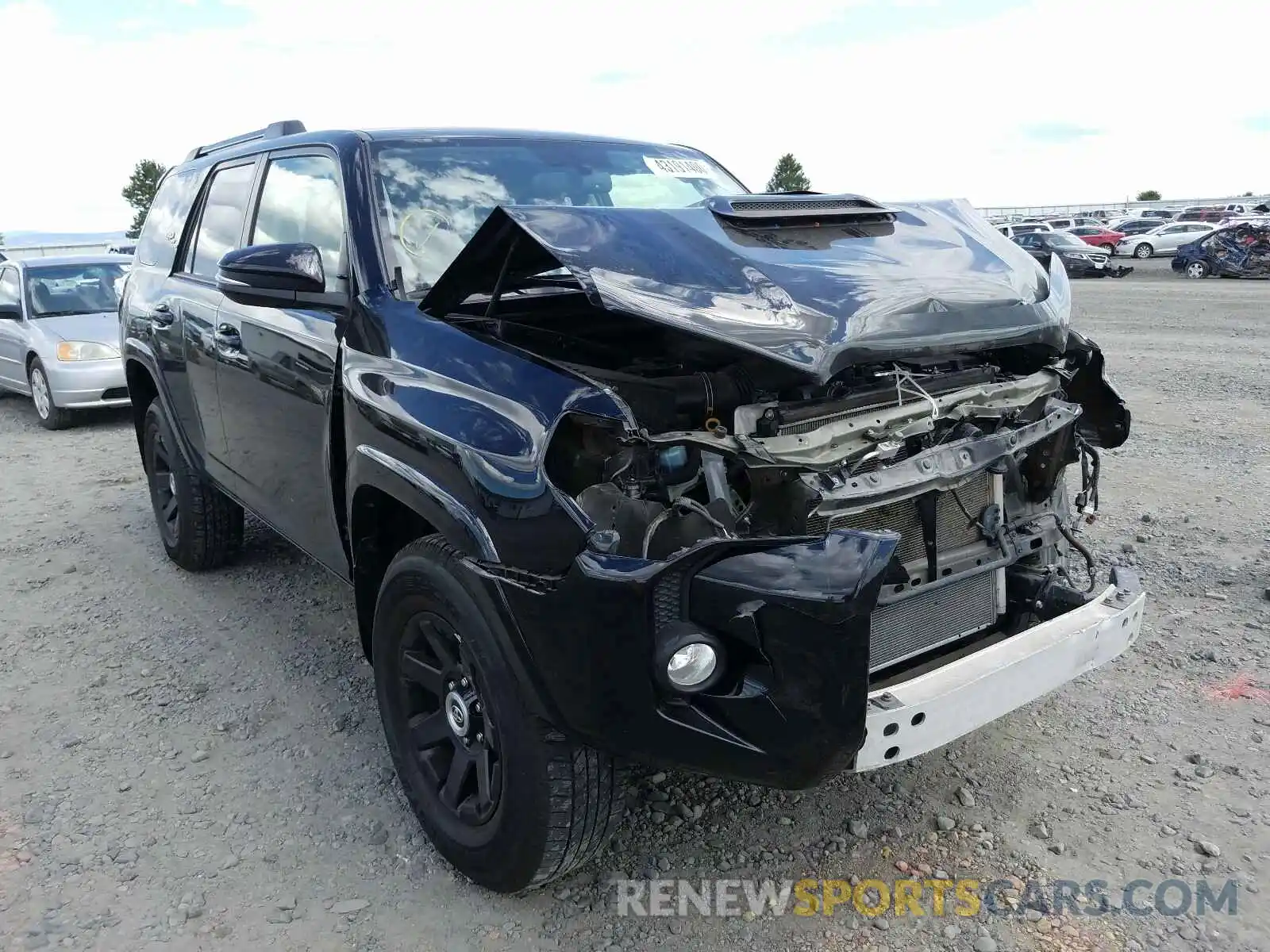 1 Photograph of a damaged car JTEBU5JR9K5675659 TOYOTA 4RUNNER 2019