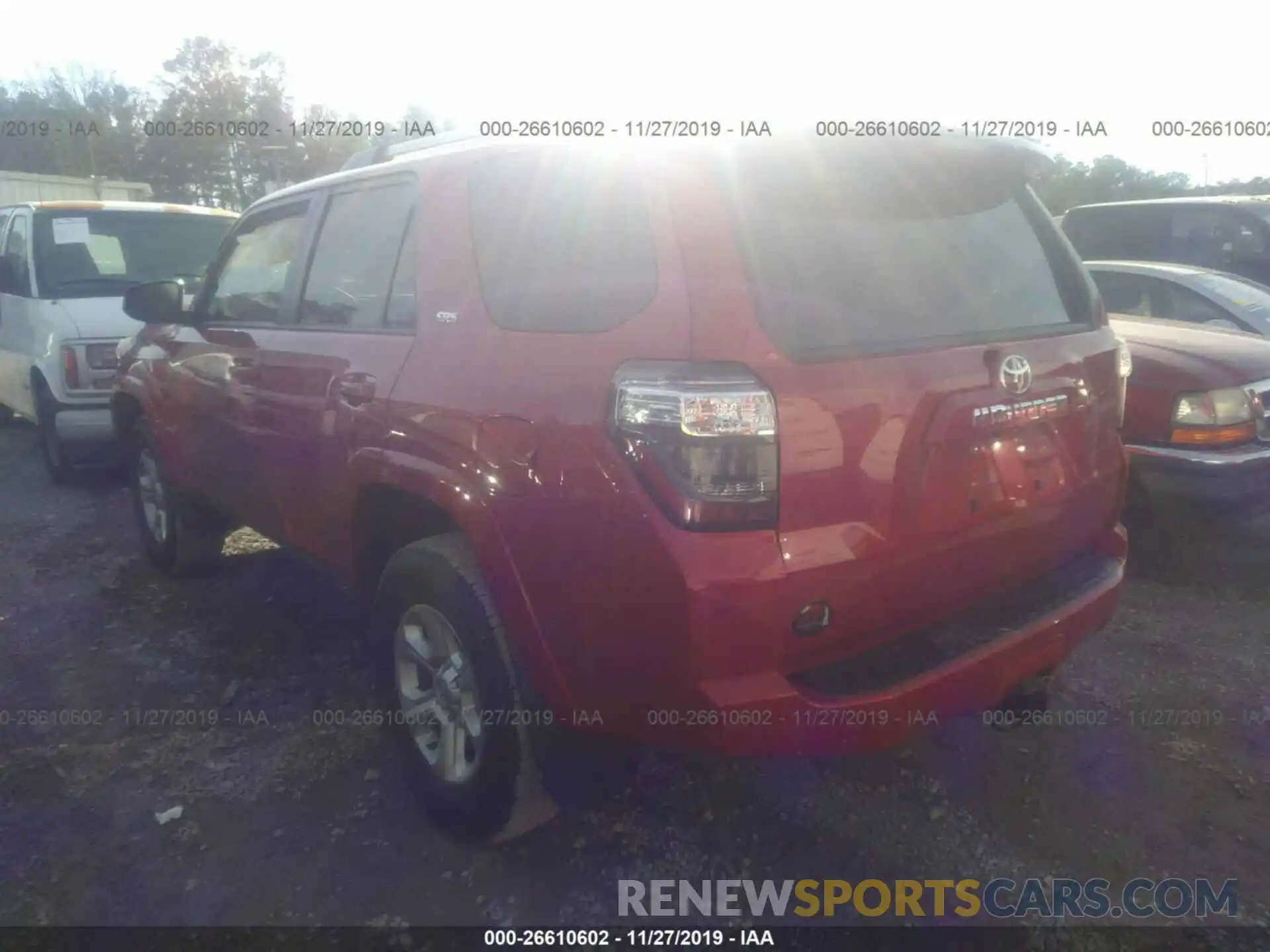 3 Photograph of a damaged car JTEBU5JR9K5675838 TOYOTA 4RUNNER 2019