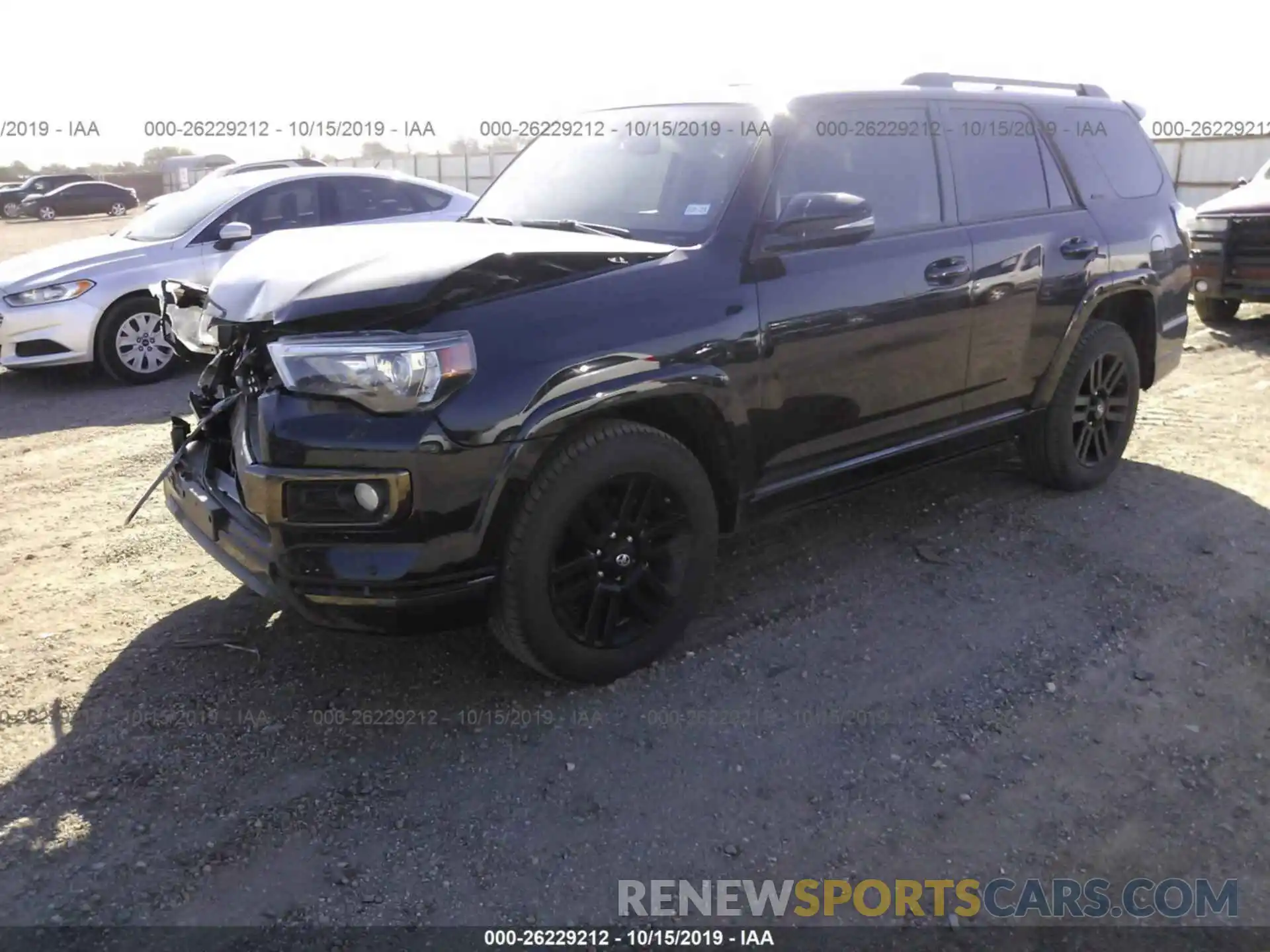 2 Фотография поврежденного автомобиля JTEBU5JR9K5676424 TOYOTA 4RUNNER 2019