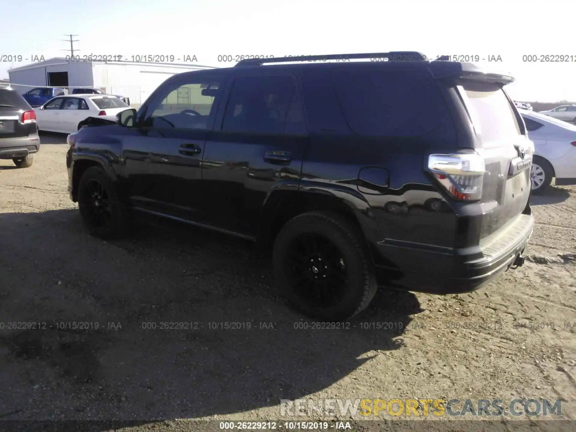 3 Фотография поврежденного автомобиля JTEBU5JR9K5676424 TOYOTA 4RUNNER 2019