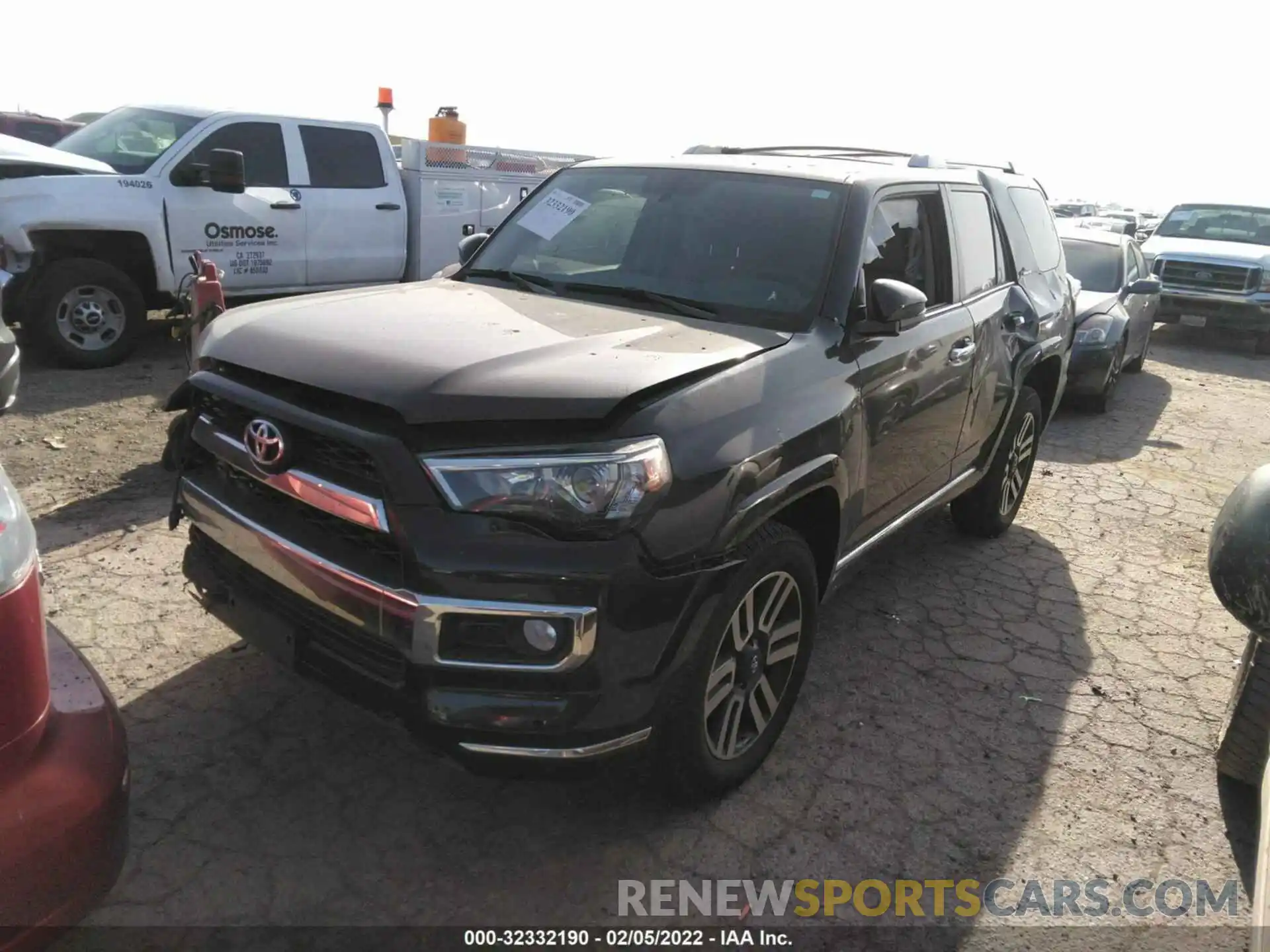 2 Фотография поврежденного автомобиля JTEBU5JR9K5677119 TOYOTA 4RUNNER 2019