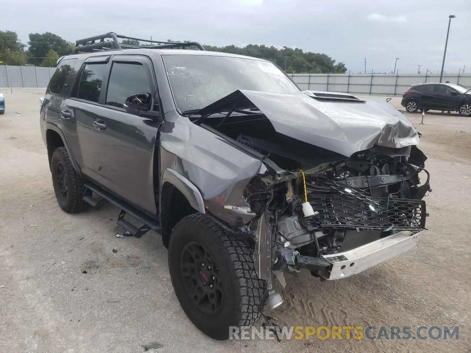 1 Photograph of a damaged car JTEBU5JR9K5678285 TOYOTA 4RUNNER 2019