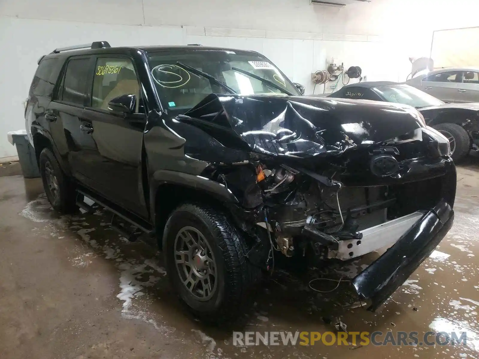 1 Photograph of a damaged car JTEBU5JR9K5678982 TOYOTA 4RUNNER 2019