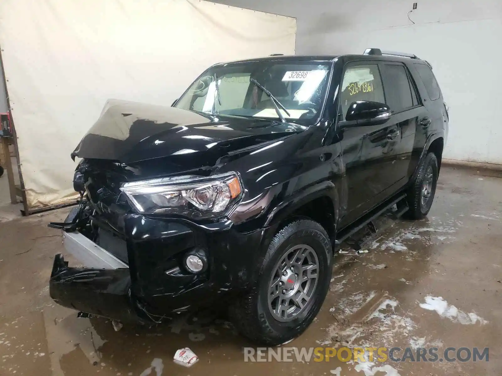 2 Photograph of a damaged car JTEBU5JR9K5678982 TOYOTA 4RUNNER 2019