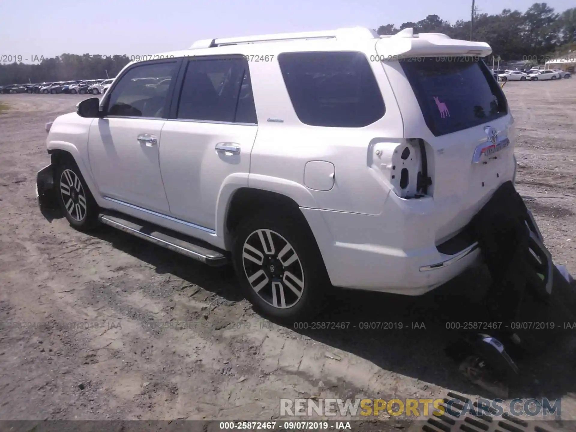 3 Фотография поврежденного автомобиля JTEBU5JR9K5680473 TOYOTA 4RUNNER 2019