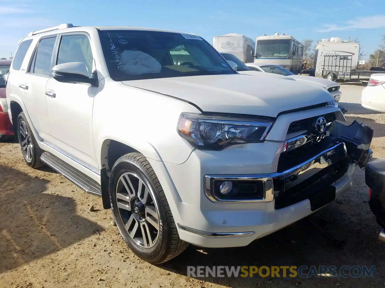 1 Photograph of a damaged car JTEBU5JR9K5684541 TOYOTA 4RUNNER 2019