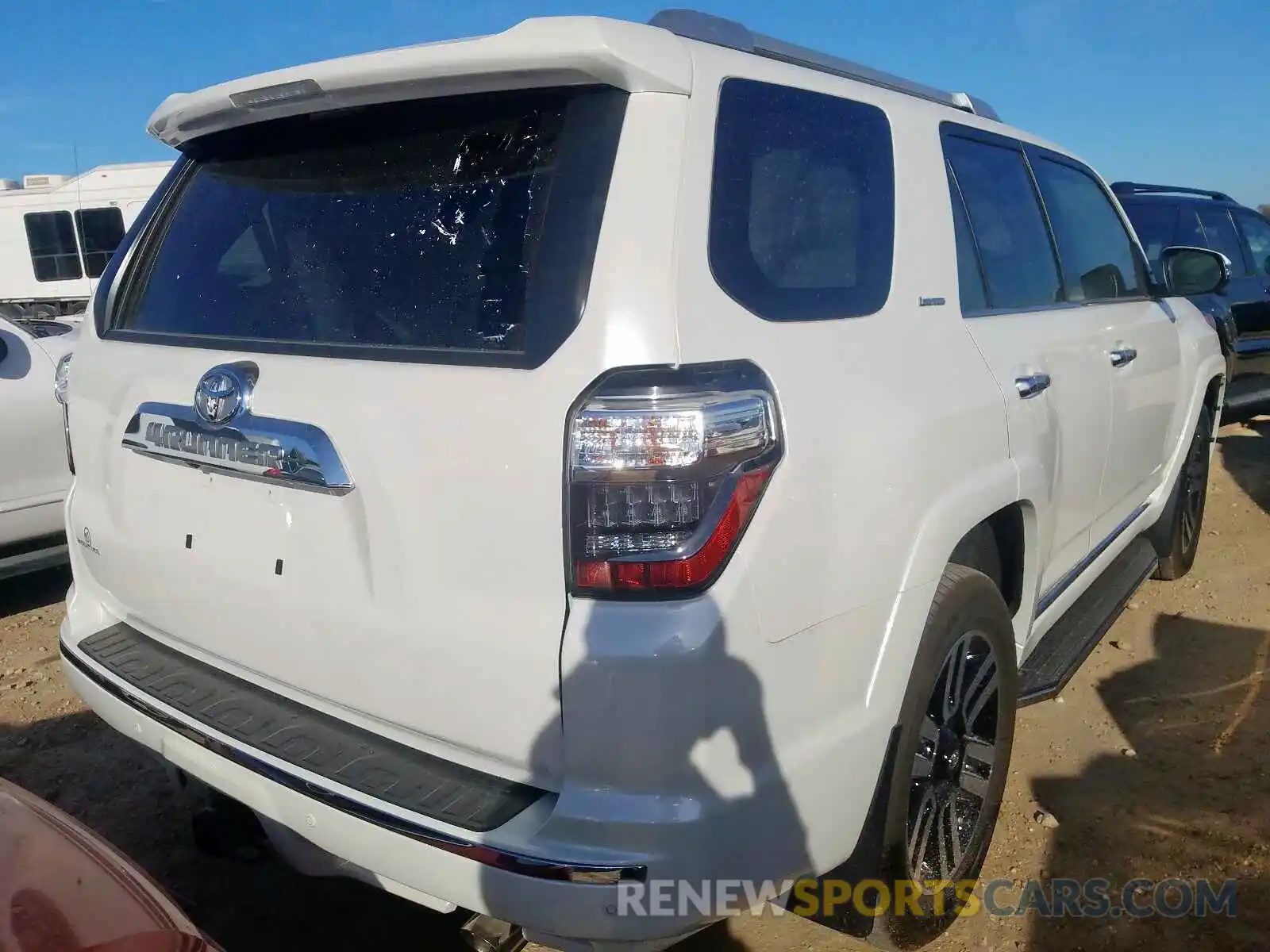 4 Photograph of a damaged car JTEBU5JR9K5684541 TOYOTA 4RUNNER 2019