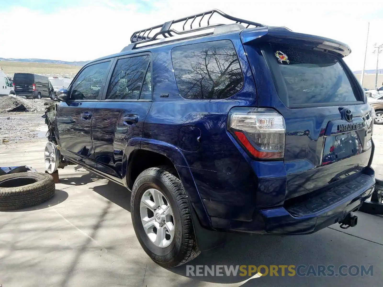 3 Photograph of a damaged car JTEBU5JR9K5688024 TOYOTA 4RUNNER 2019