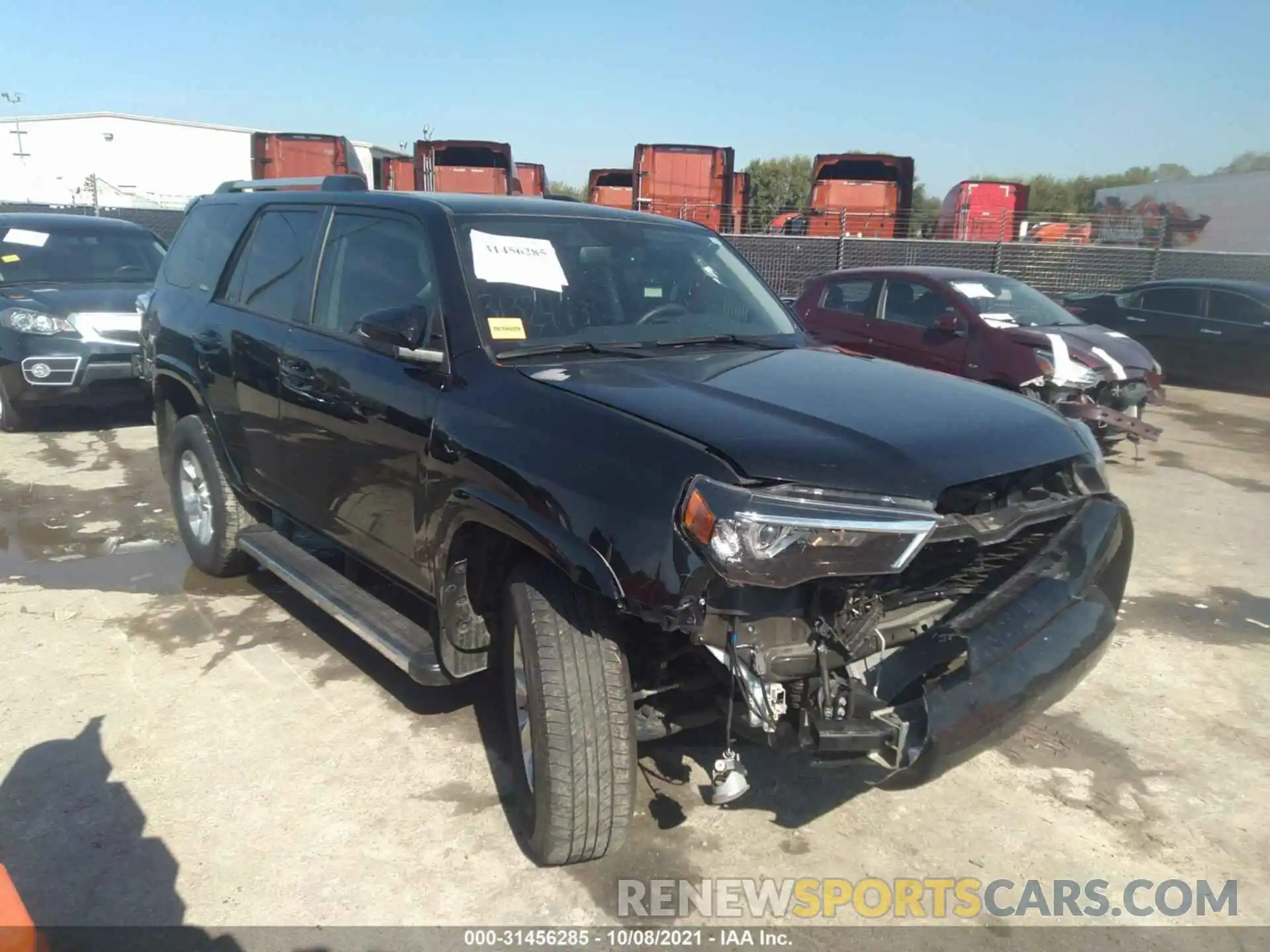 1 Photograph of a damaged car JTEBU5JR9K5689030 TOYOTA 4RUNNER 2019