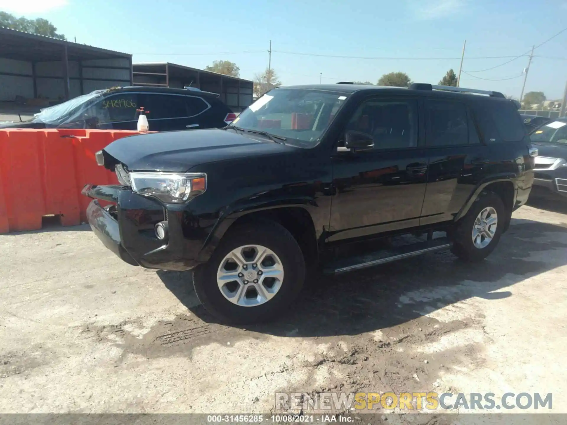 2 Photograph of a damaged car JTEBU5JR9K5689030 TOYOTA 4RUNNER 2019